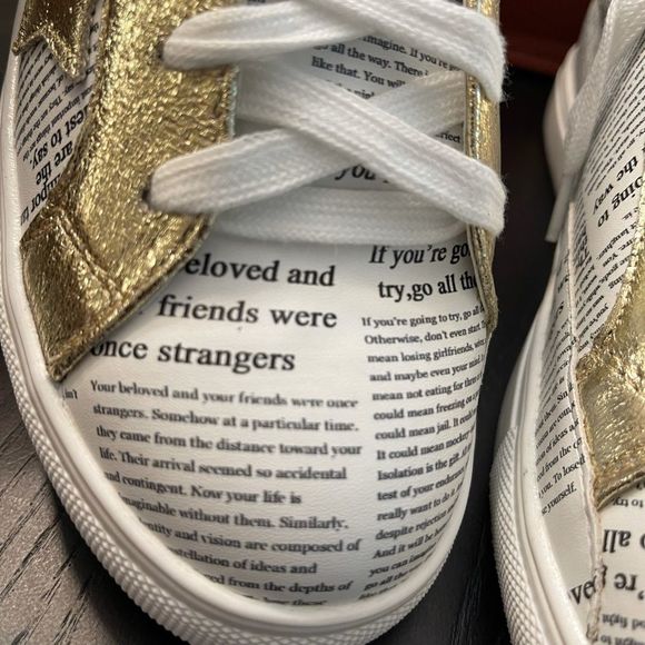 Gold Start Casual Low Top Sneakers - Picture 5 of 12